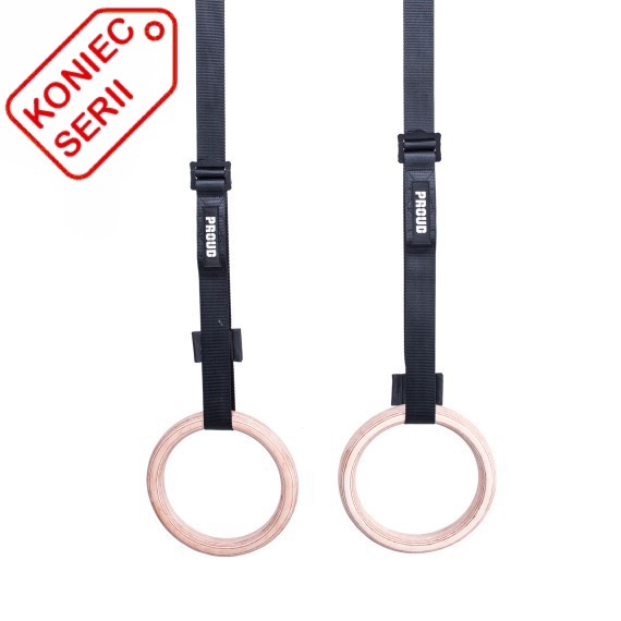 KÓŁKA GIMNASTYCZNE PROUD GYMNASTIC RINGS 28MM