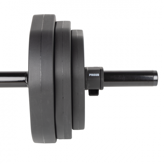SZTANGA TYPU BODY PUMP POLIURETANOWA BLACK PROUD