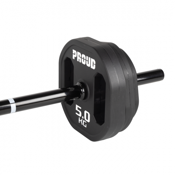 SZTANGA TYPU BODY PUMP POLIURETANOWA BLACK PROUD