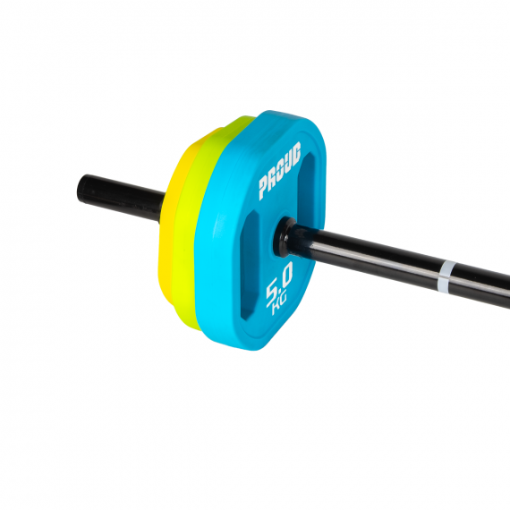 SZTANGA TYPU BODY PUMP POLIURETANOWA COLOR PROUD