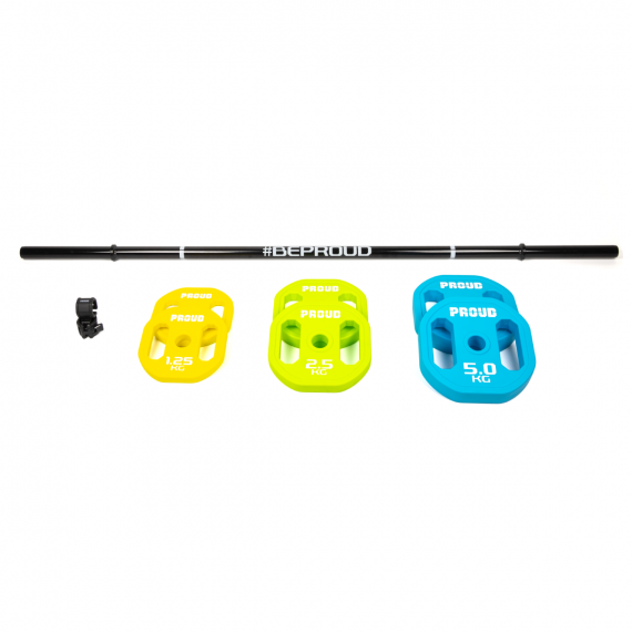 SZTANGA TYPU BODY PUMP POLIURETANOWA COLOR PROUD