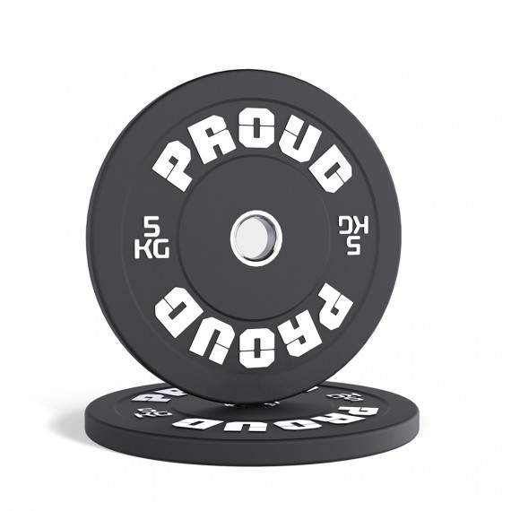 OBCIĄŻENIE OLIMPIJSKIE BUMPER TRAINING BLACK PROUD