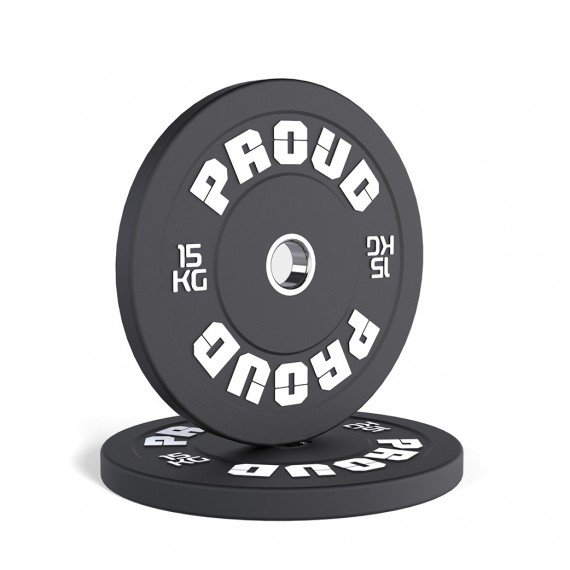 OBCIĄŻENIE OLIMPIJSKIE BUMPER TRAINING BLACK PROUD