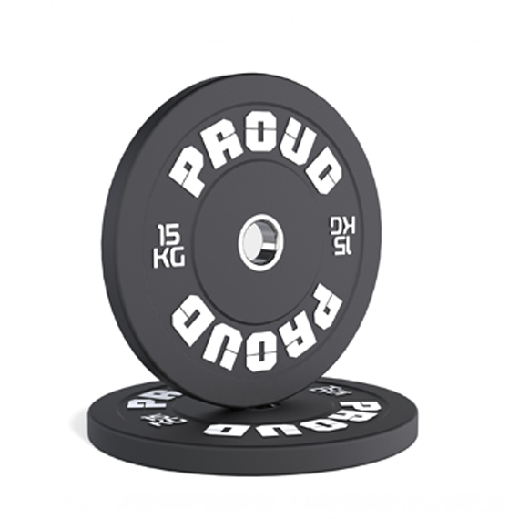 OBCIĄŻENIE OLIMPIJSKIE BUMPER TRAINING BLACK PROUD