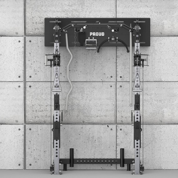 WALL RACK Z PODWÓJNYM WYCIĄGIEM PROUD EDGE