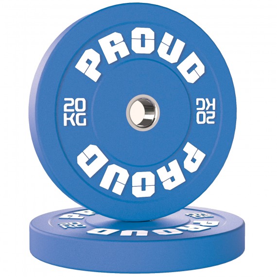 OBCIĄŻENIE OLIMPIJSKIE PROUD TRAINING BUMPER PLATE COLOUR