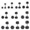 HANTLA PROUD HEX DUMBBELLS - ZESATWY