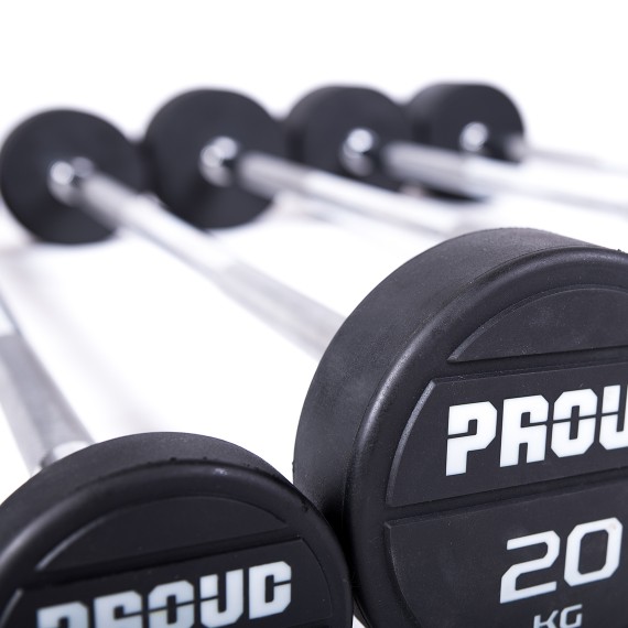 SZTANGA PROSTA OGUMOWANA PROUD