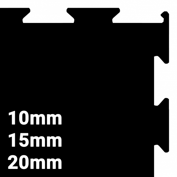 PODŁOGA GUMOWA PRO BLACK PROUD