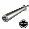 GRYF OLIMPIJSKI PROUD GYM BARBELL SILVER