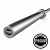 GRYF OLIMPIJSKI PROUD GYM BARBELL SILVER