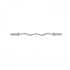 GRYF OLIMPIJSKI TRENINGOWY ŁAMANY CURL SILVER PROUD