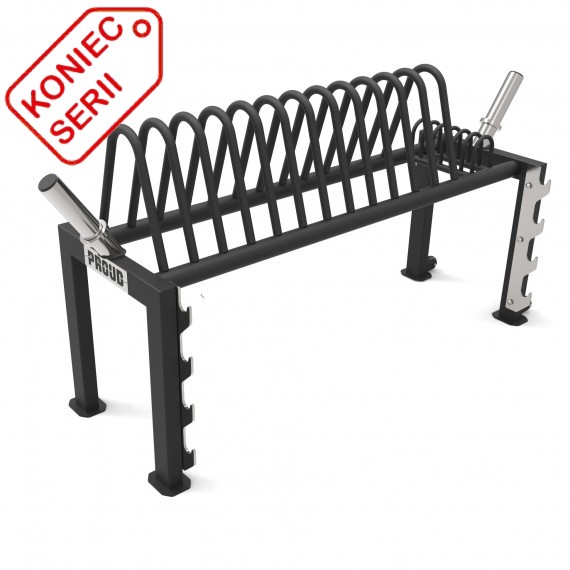 STOJAK NA TALERZE DO TRÓJBOJU Z UCHWYTAMI PROUD CHAMPION