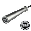 GRYF OLIMPIJSKI PROUD GYM BARBELL SILVER