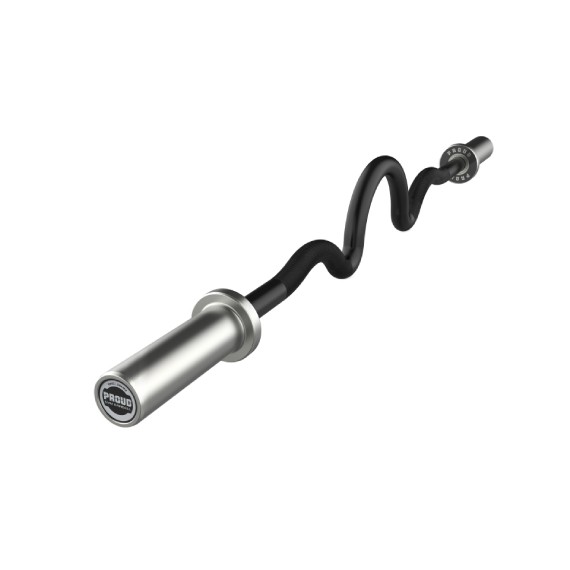 GRYF OLIMPIJSKI ŁAMANY PROUD GYM CURL BAR 1.0