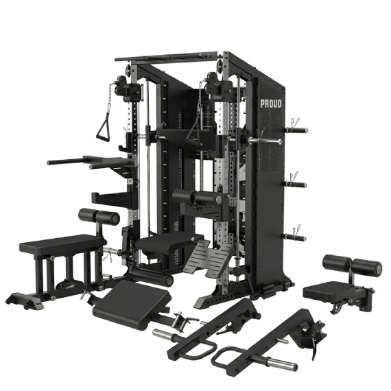 TEST HALF RACK Z PODWÓJNYM WYCIĄGIEM PROUD EDGE