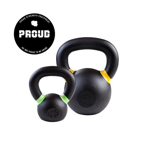 KETTLEBELL ŻELIWNY 10KG PRO PROUD - OUTLET