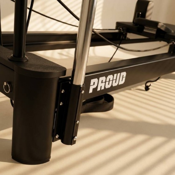 REFORMER DO PILATESU CZARNY PROUD AXIS