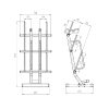 STOJAK NA BODY PUMP - OUTLET