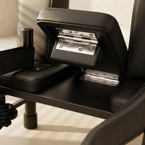 REFORMER DO PILATESU CZARNY PROUD AXIS