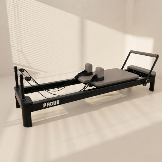 REFORMER DO PILATESU KAWOWY PROUD AXIS