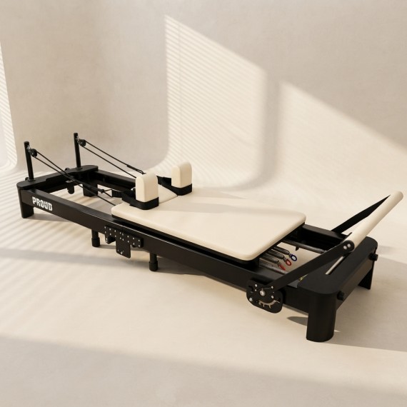 REFORMER DO PILATESU CZARNY PROUD AXIS