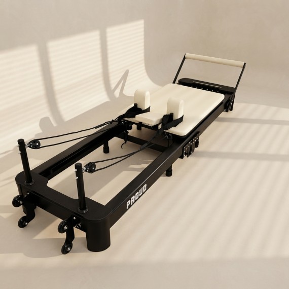 REFORMER DO PILATESU CZARNY PROUD AXIS