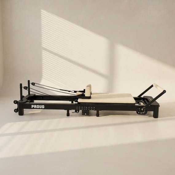 REFORMER DO PILATESU CZARNY PROUD AXIS