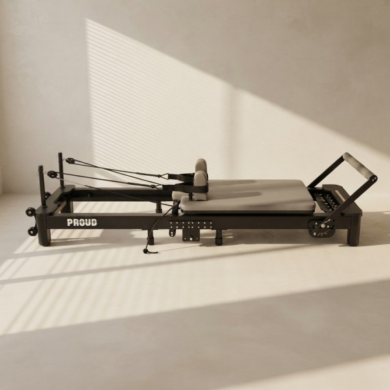REFORMER DO PILATESU CZARNY PROUD AXIS