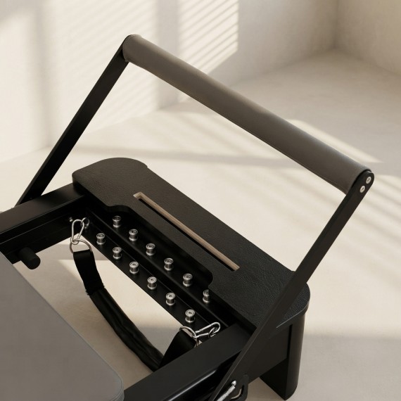 REFORMER DO PILATESU CZARNY PROUD AXIS
